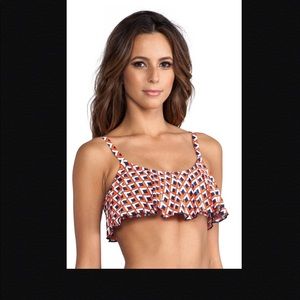 Splendid Pop Geo  bathing suit Top